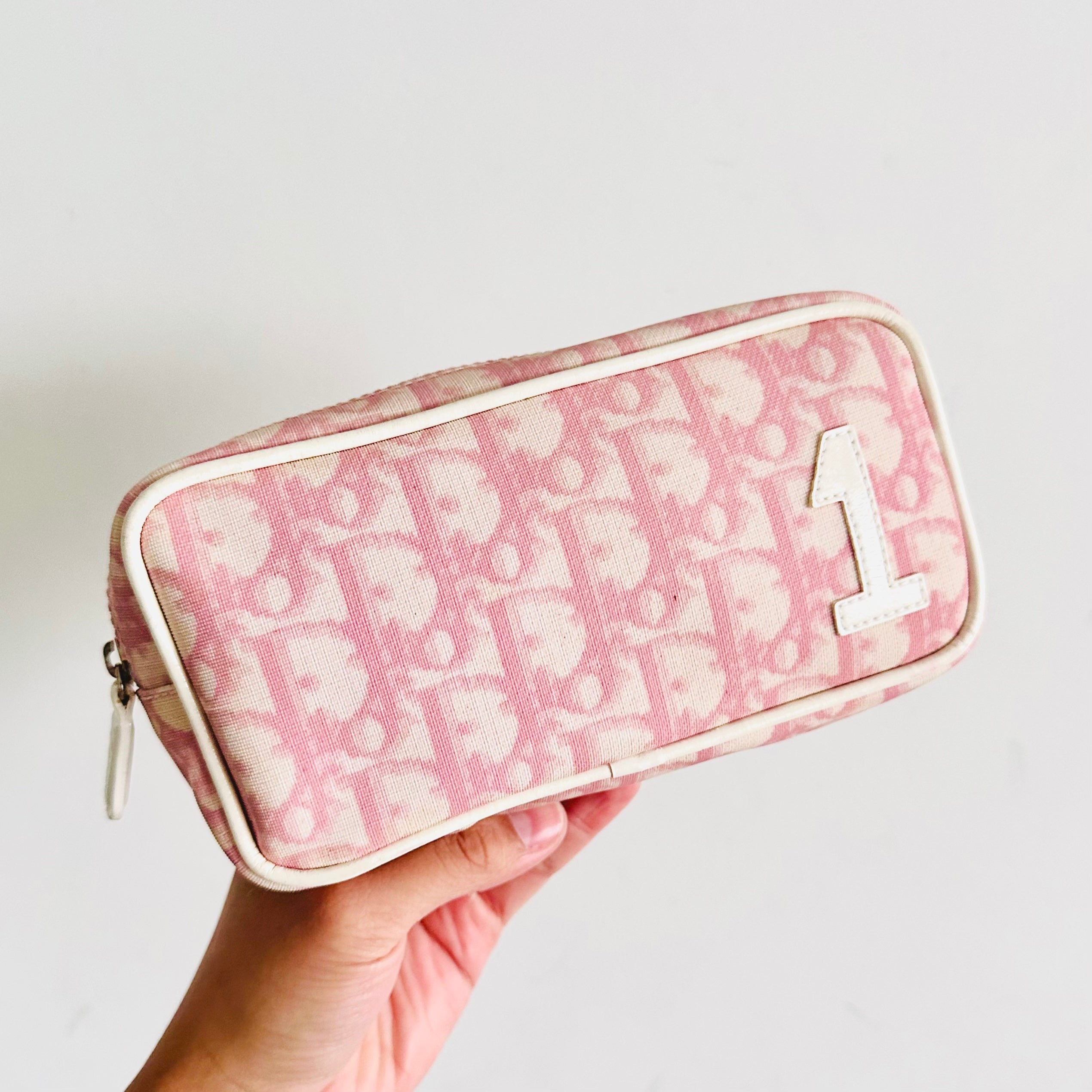 Dior monogram pink best sale