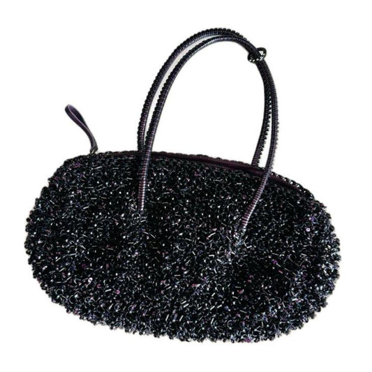 Anteprima Confetto Shoulder Wirebag (Enamel Black)
