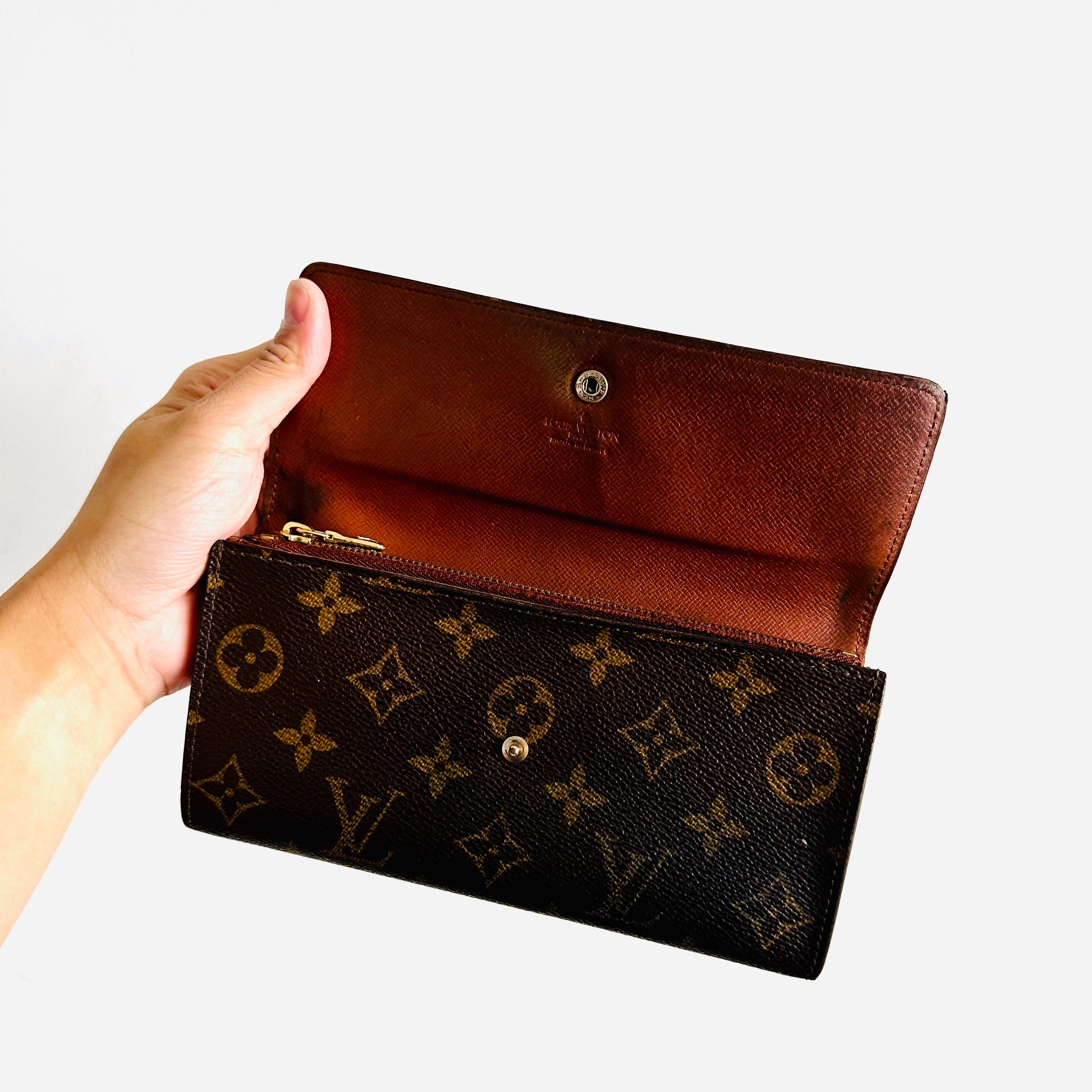 LV monogram Sarah order wallet *vintage