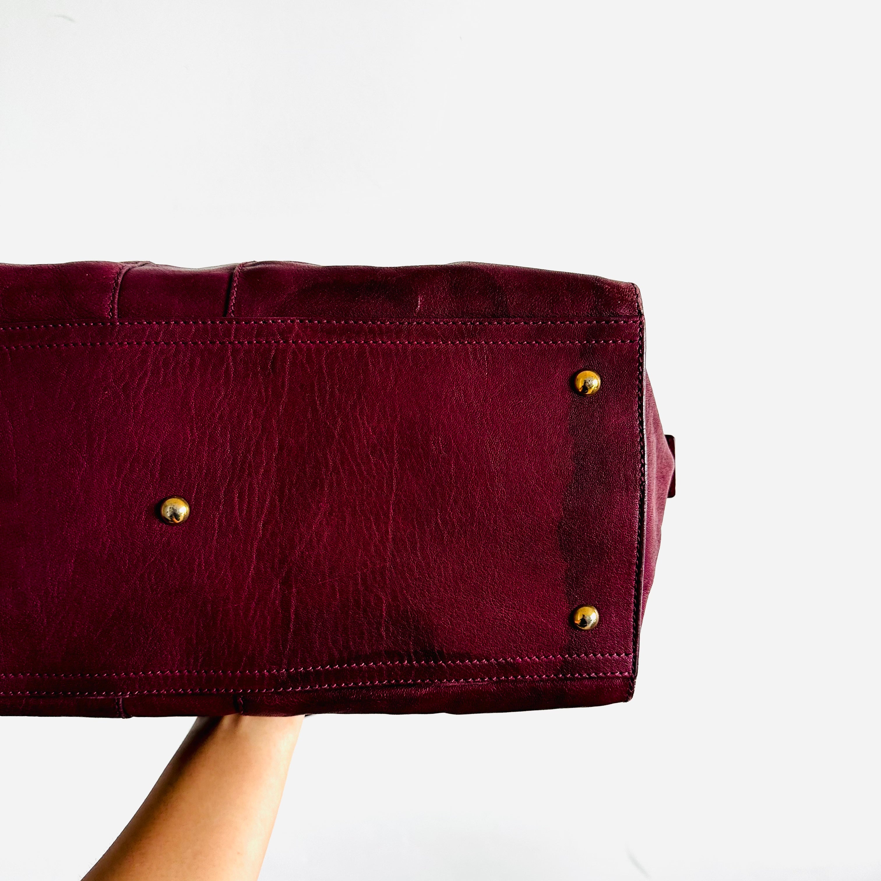 Ralph lauren sale burgundy purse