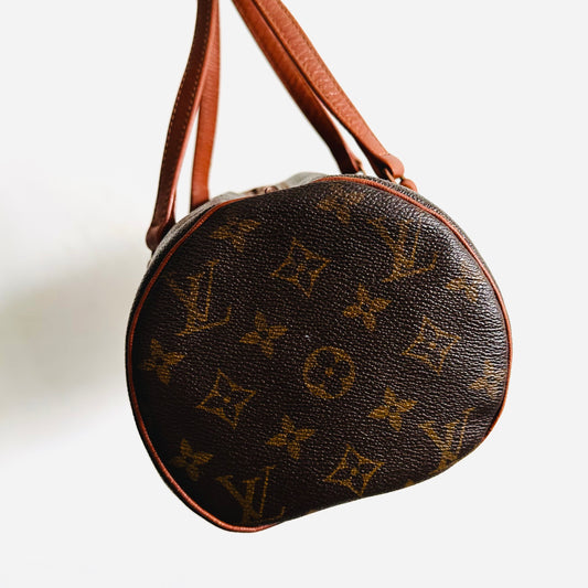 Louis Vuitton LV Monogram Logo GHW Papillon Roller Pochette Accessorie –  Valuxre