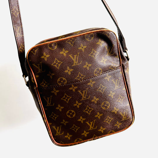 Louis Vuitton LV Red GHW Antigua Mini PM Monogram Logo Top Handle Shou –  Valuxre