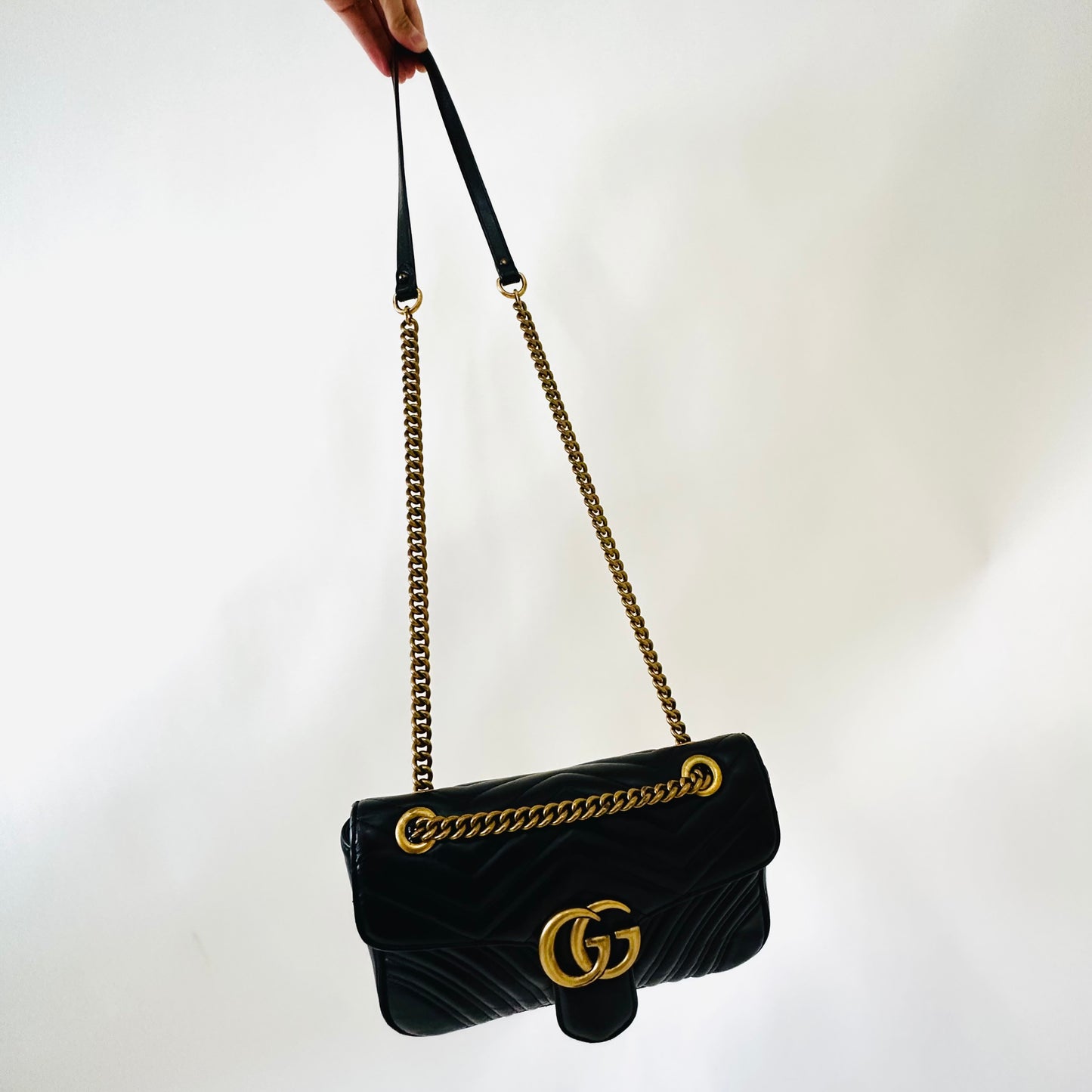 Louis Vuitton LV Shoulder Bag Chantilly GM Brown Monogram 423806