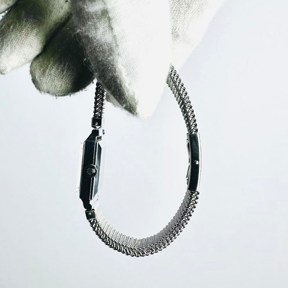 Rolex Precision Square Dial Stainless Steel 18MM Mechanical Watch