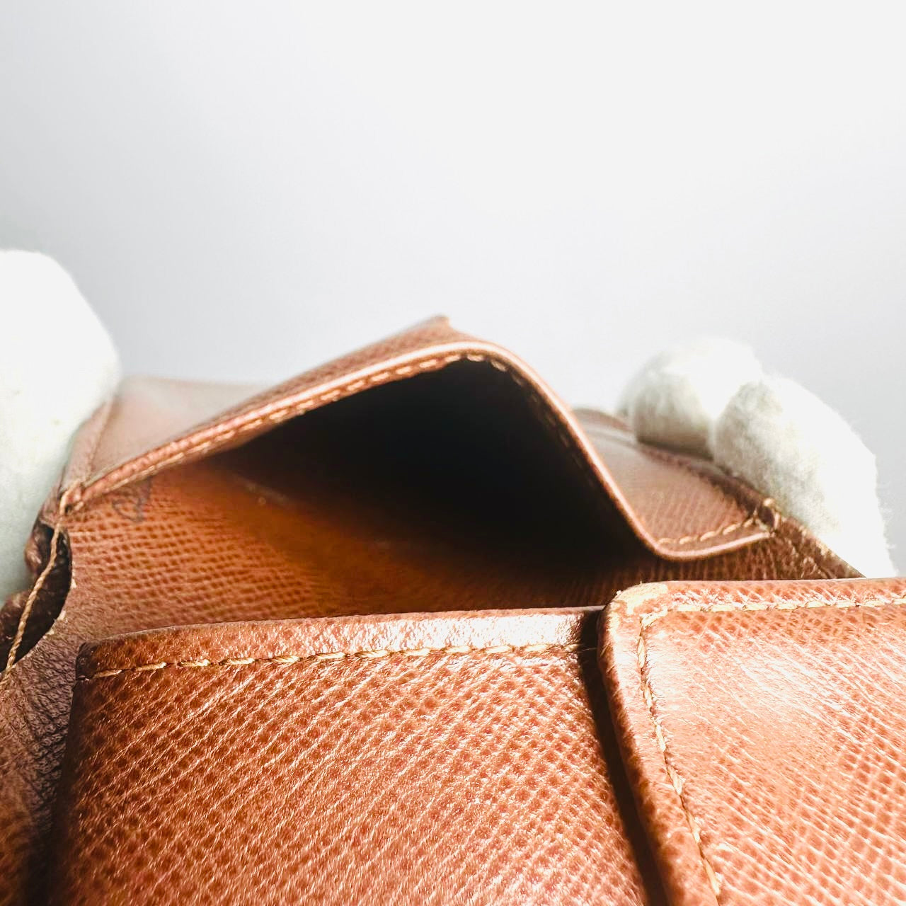 Louis Vuitton LV Monogram Logo GHW Marco Multiple Bifold Compact Flap Wallet