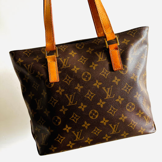 Louis Vuitton LV Vavin Monogram Logo GHW Vintage Shoulder Shopper Tote Bag