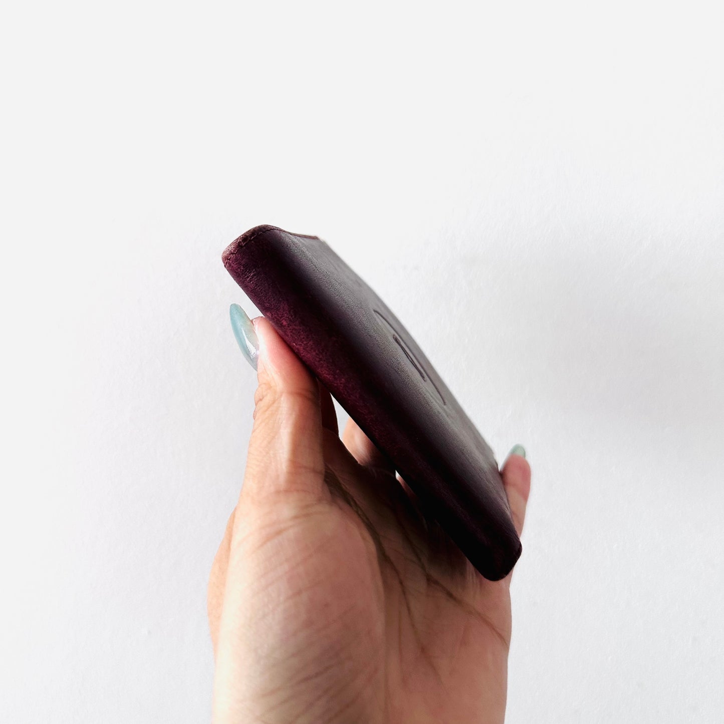 Cartier Must / Mast de Cartier Maroon Red GHW Smooth Leather Bifold Compact Wallet