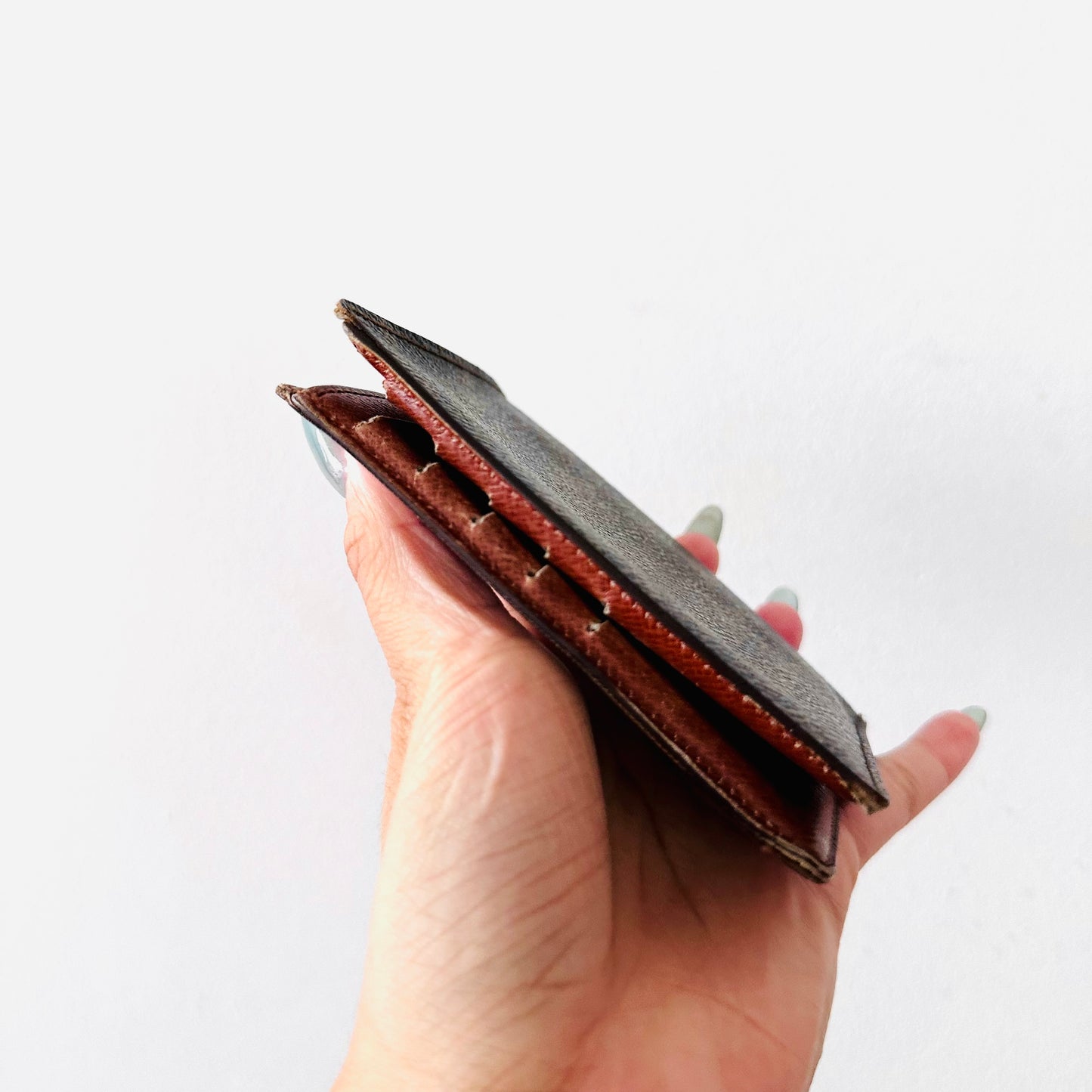 Louis Vuitton LV Monogram Logo Marco Multiple Flap Bifold Compact Wallet