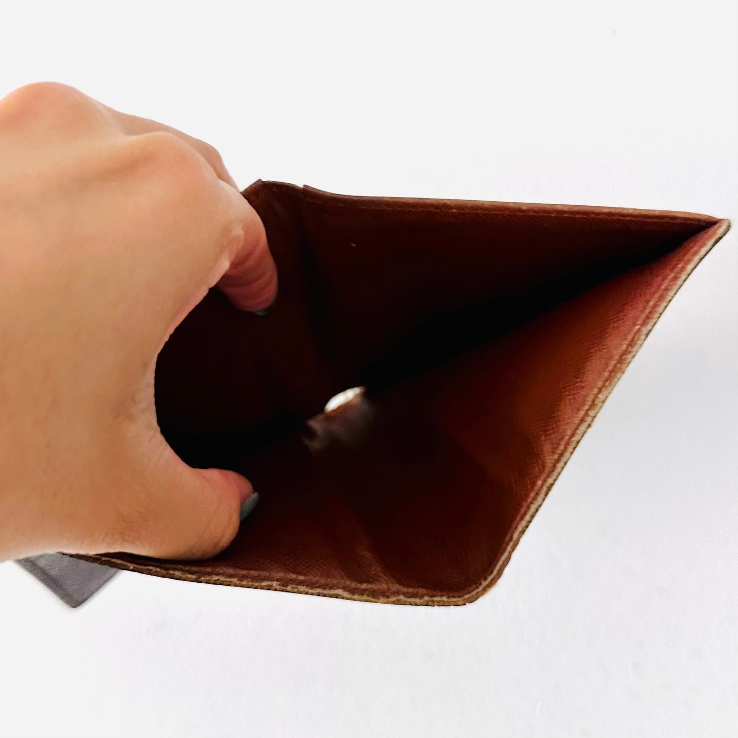 Louis Vuitton LV Monogram Logo Marco Multiple Flap Bifold Compact Wallet