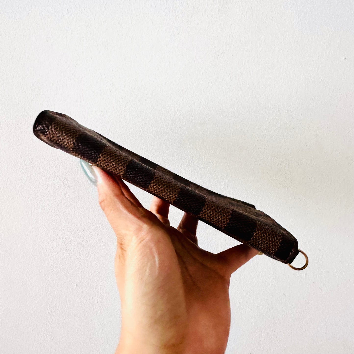 Louis Vuitton LV Damier Ebene DE Monogram Logo GHW Toiletry Pouch