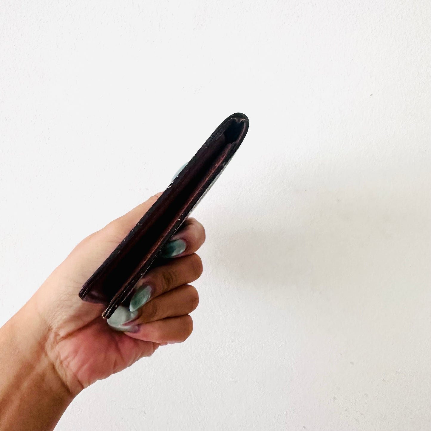 Louis Vuitton LV Monogram Logo Flap Compact Cardholder Wallet