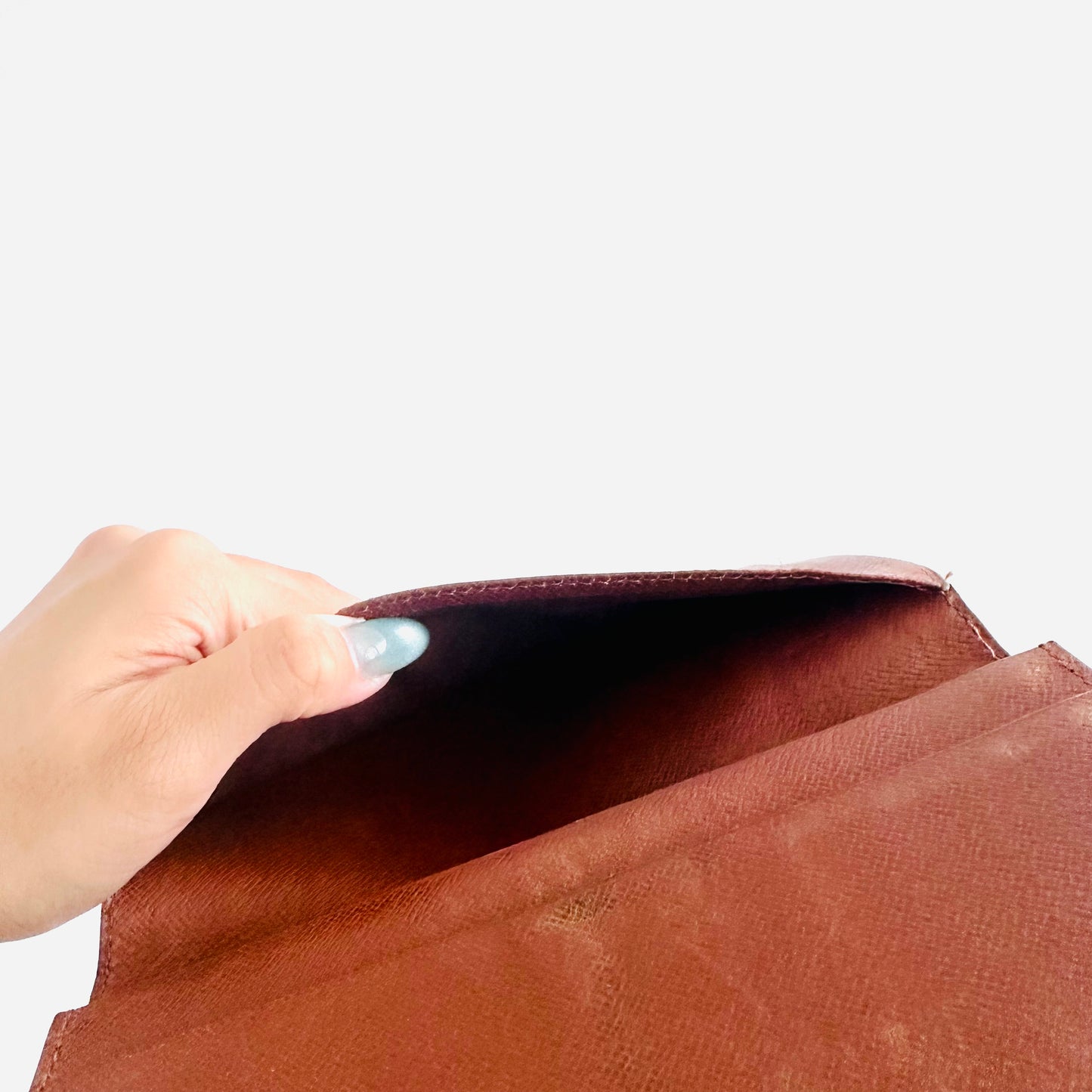 Louis Vuitton LV Brazza Monogram Logo Long Bifold Flap Wallet