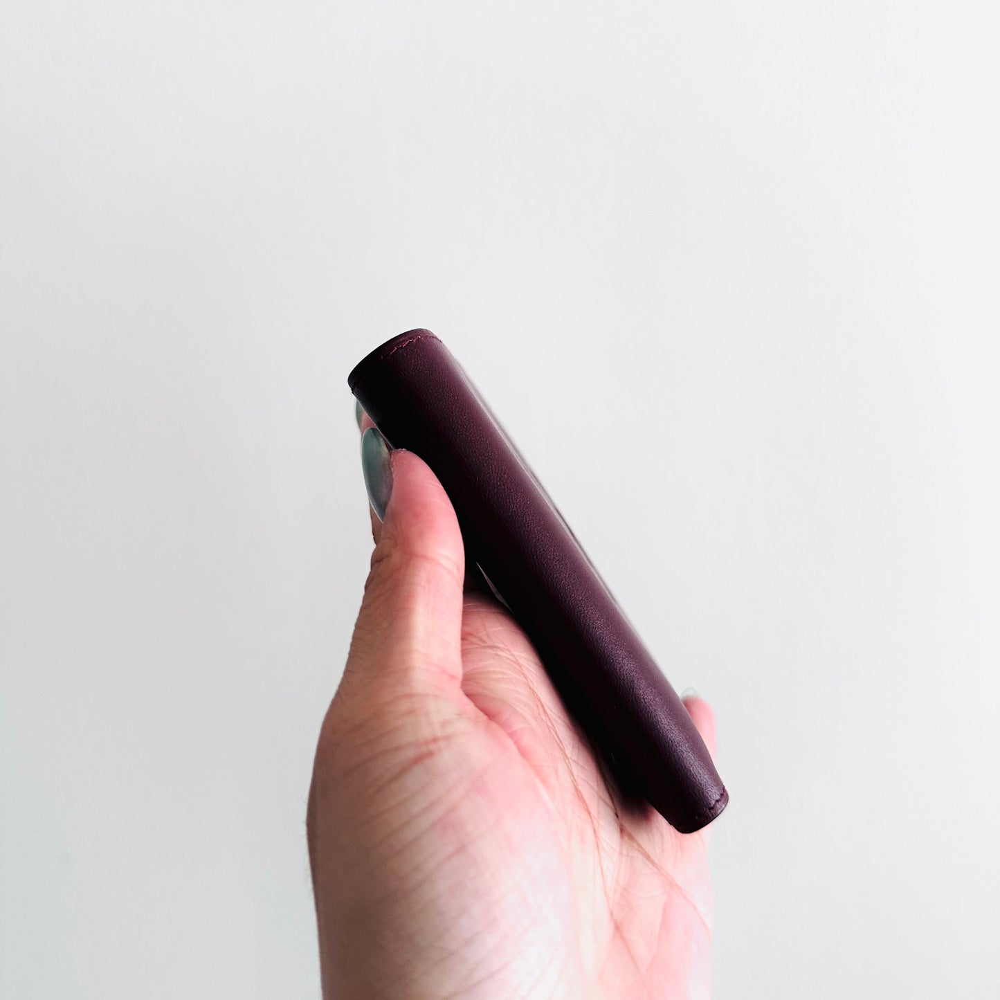 Cartier Must / Mast de Cartier Maroon GHW Smooth Leather Bifold Compact Wallet