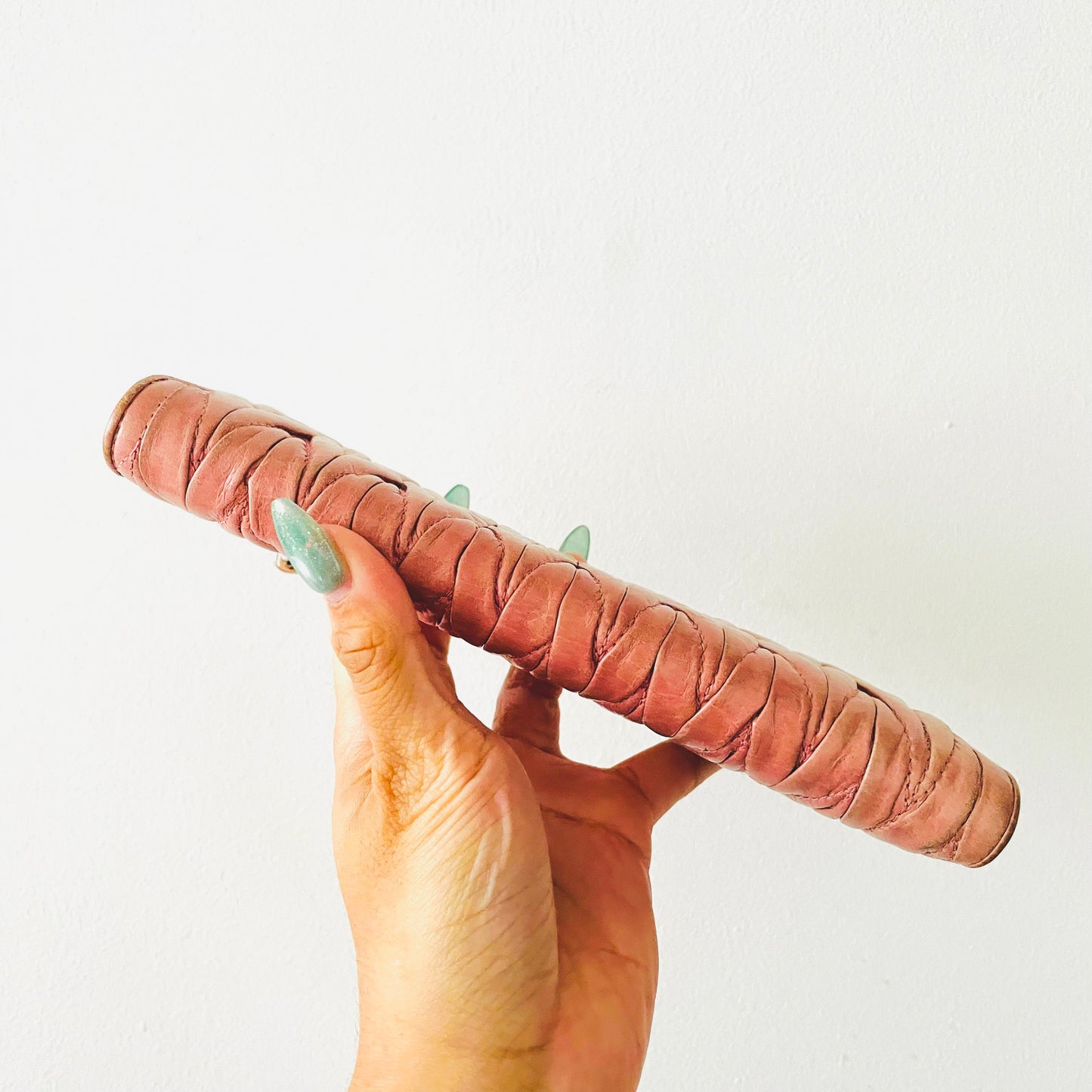 Miu Miu Pink Matelasse Lux Leather Monogram Logo Zip Long Wallet