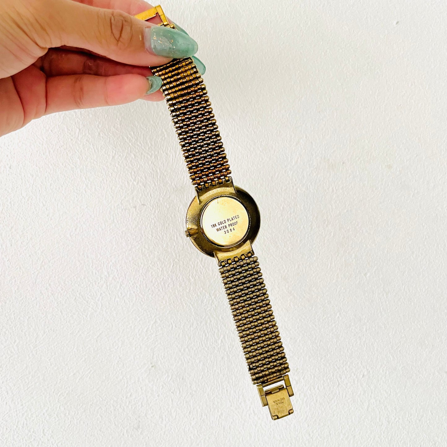 Omega De Ville Gold Round Dial Stainless Steel Vintage 32MM Quartz Watch