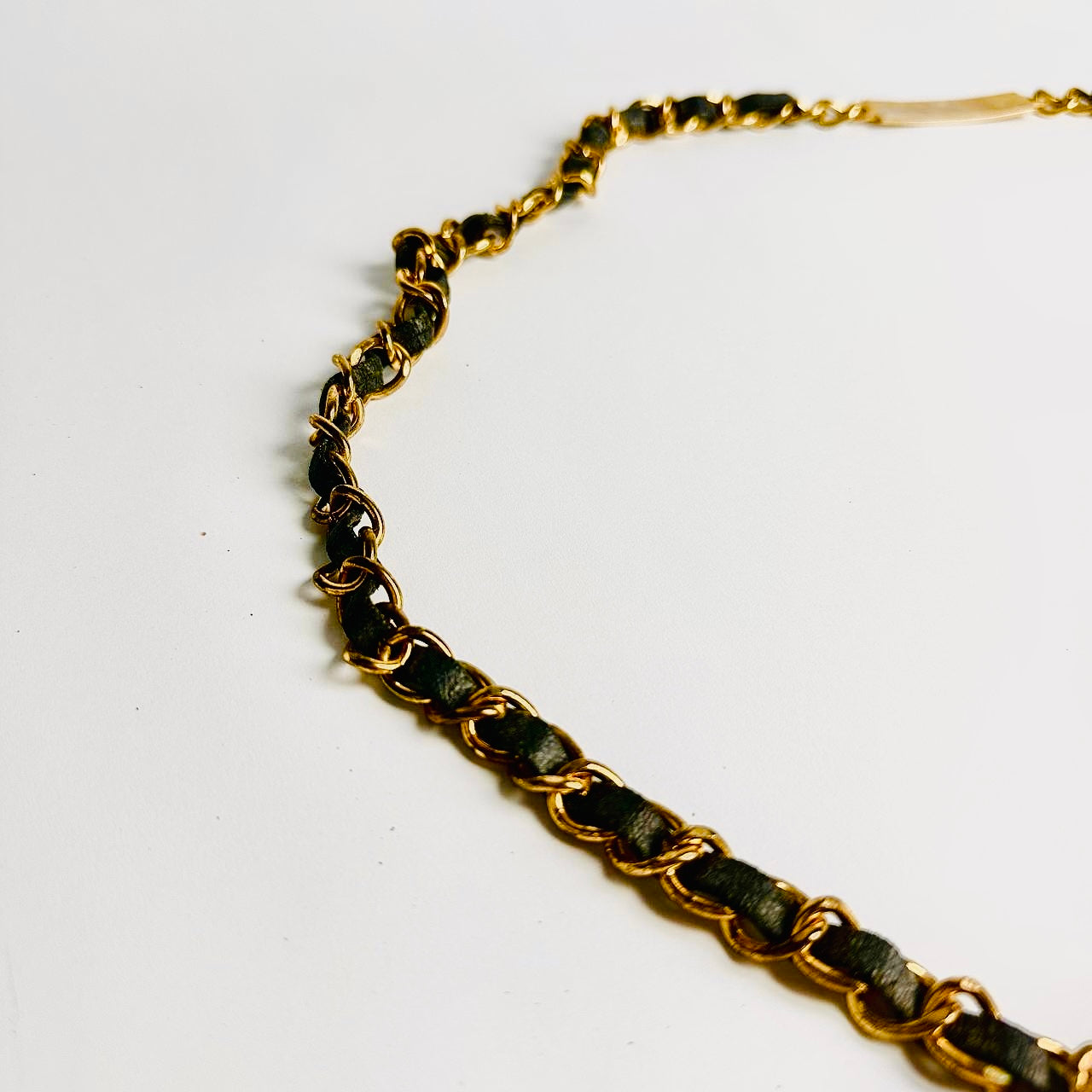 Chanel CC Black GHW Gold Giant Multiple Monogram Logo Iconic Chain Leather Charms Vintage Waist Belt