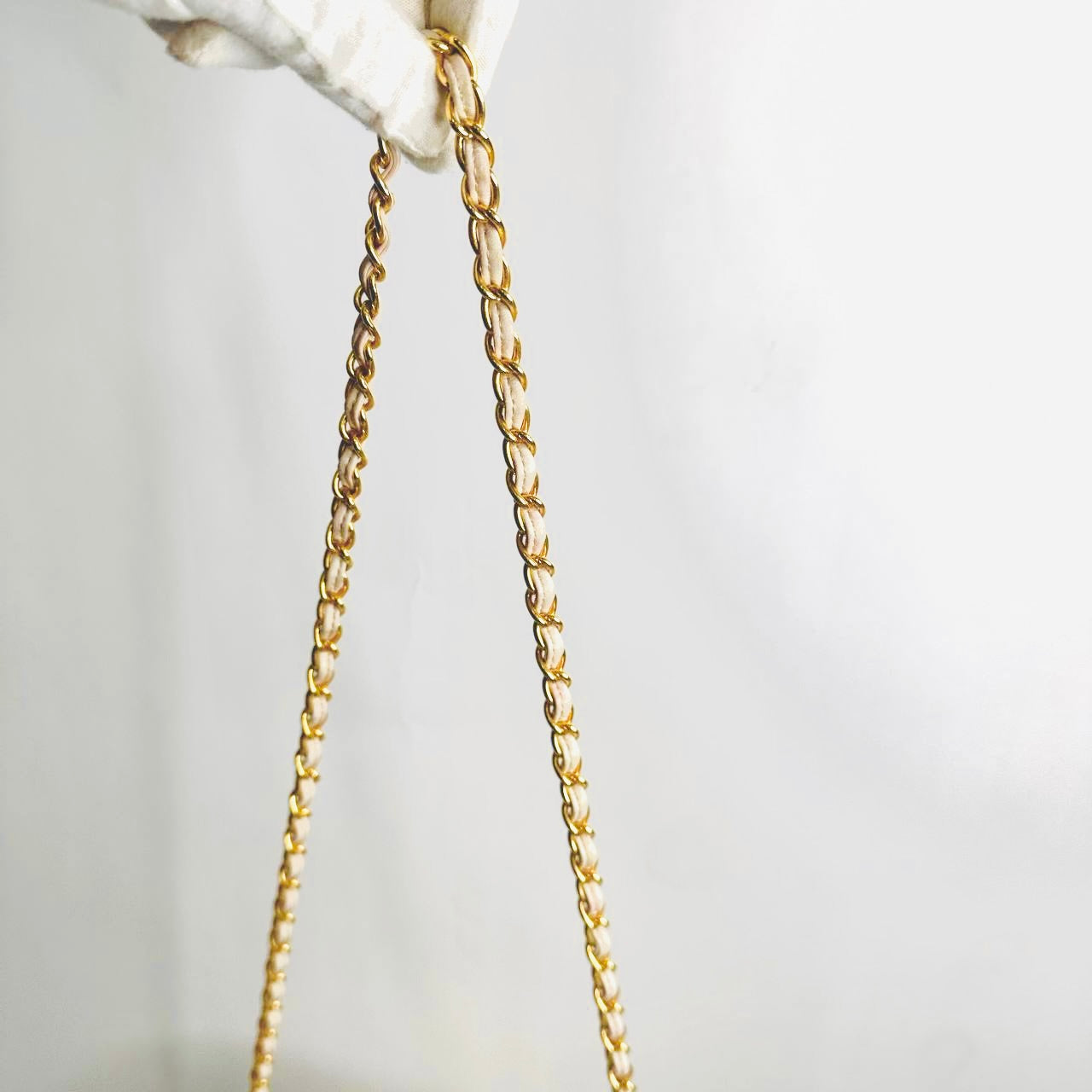 Chanel Cream Beige White GHW Quilted Lambskin CC Monogram Logo Tassel Fringe Vintage Flap Zip Camera Chain Shoulder Sling Bag 1s