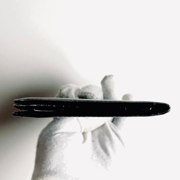 Louis Vuitton LV Porte Yen Brazza Black Epi Leather Monogram Logo Long Bifold Flap Slim Wallet