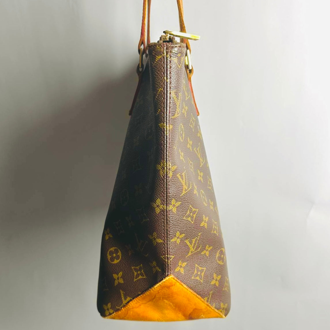 Louis Vuitton LV Luco Monogram Logo GHW Vintage Shoulder Shopper Tote Bag
