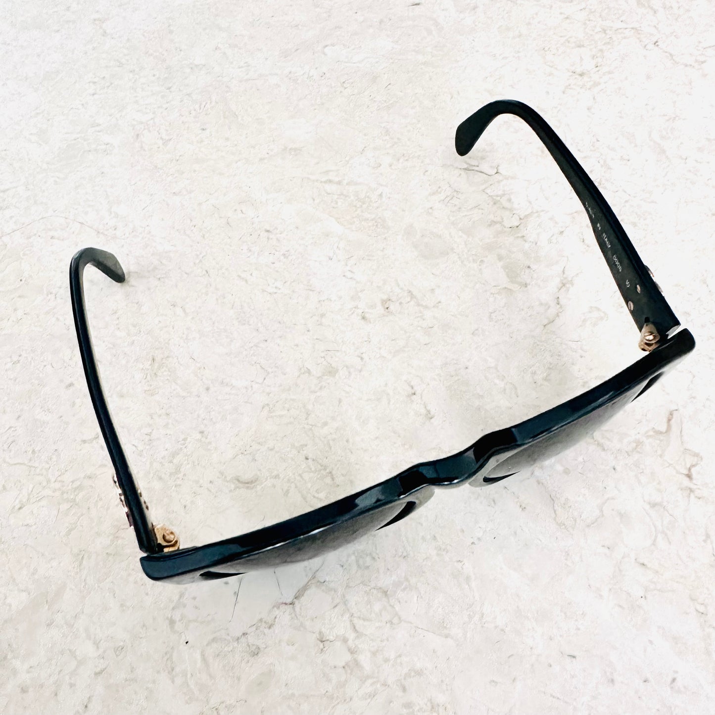 Chanel Black GHW CC Logo Sunglasses