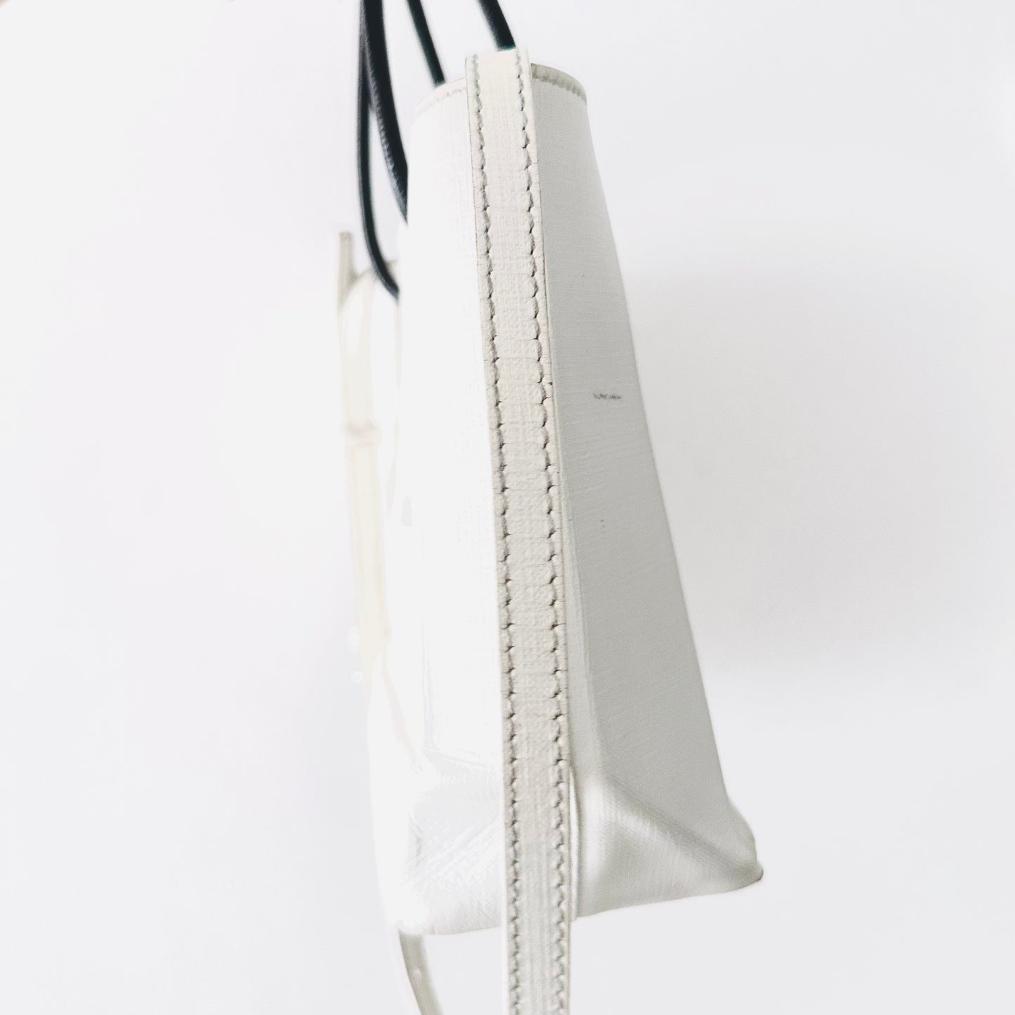 Balenciaga Everyday XXS Cabas Black / White Monogram Logo 2-Way Shopper Shoulder Sling Tote Bag