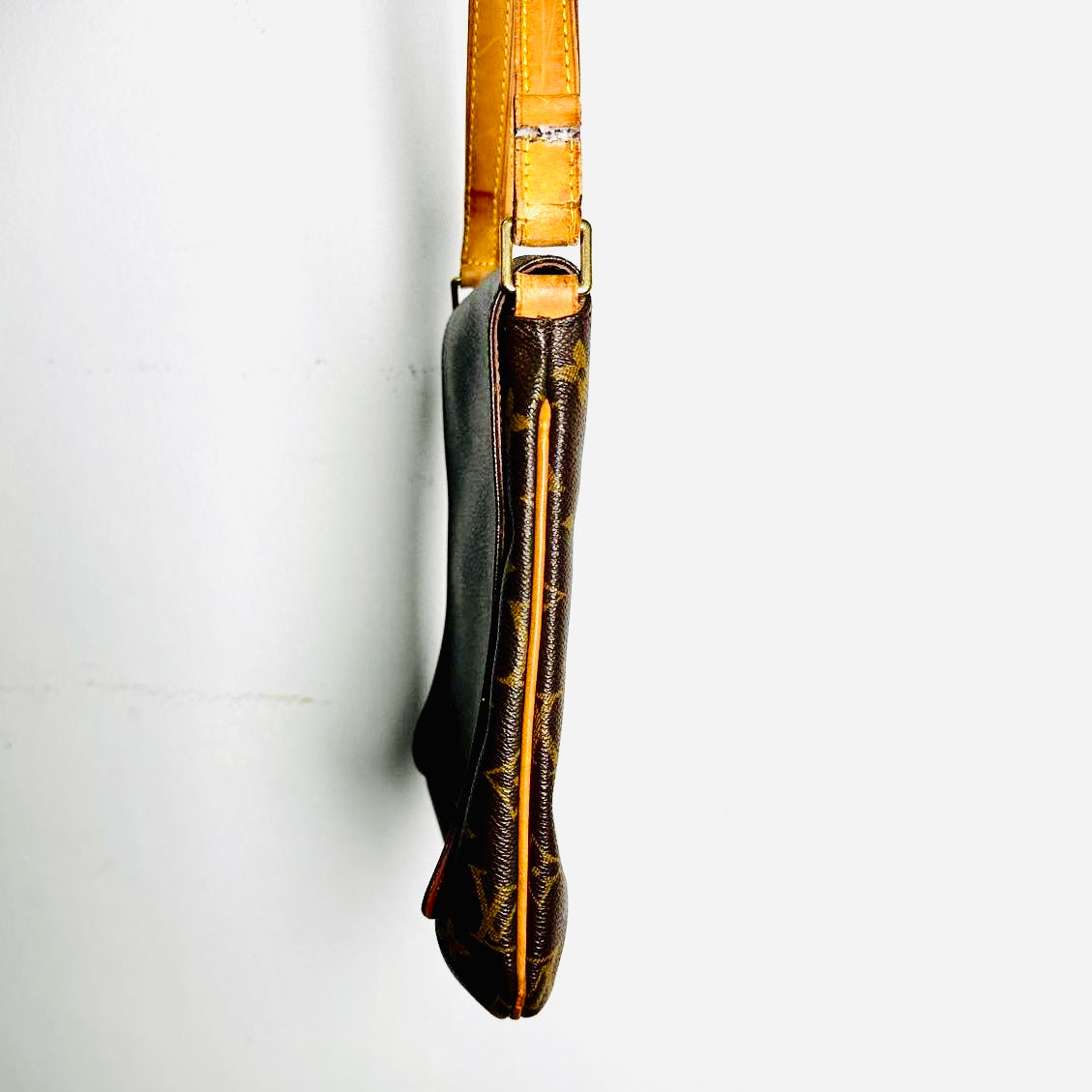 Louis Vuitton LV Musette Salsa PM Monogram Logo GHW Flap Shoulder Sling Bag