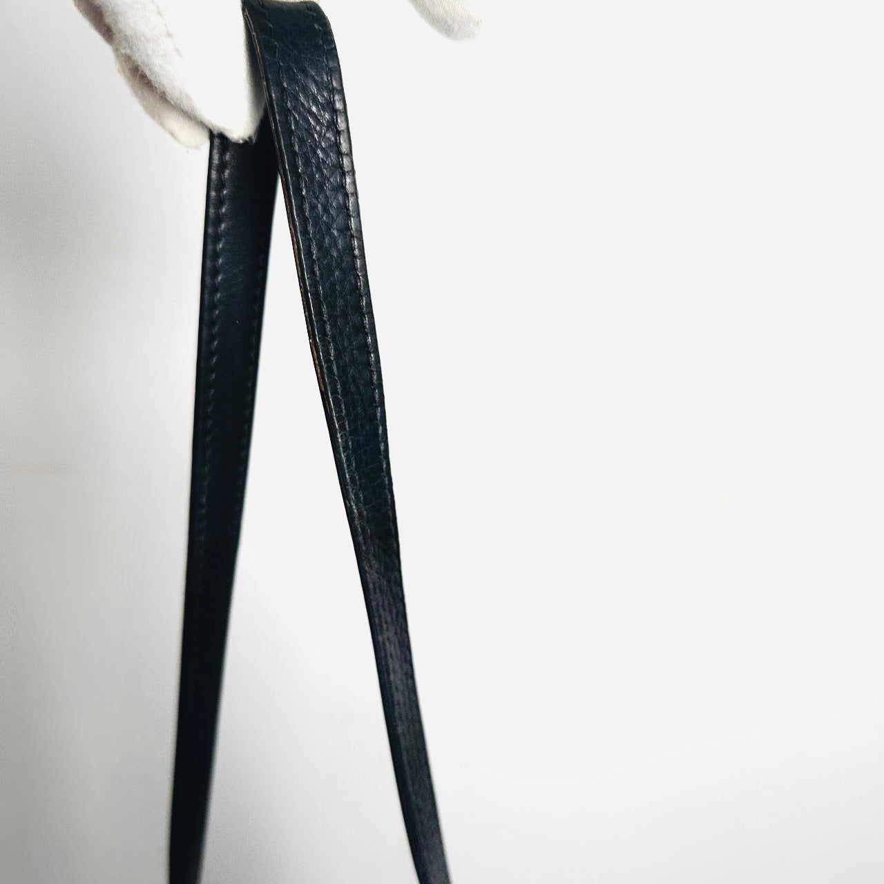 Celine Nano Luggage Beige / Black / Taupe GHW Monogram Logo Leather / Toile / Suede Tricolour Top Handle Shoulder Sling Bag