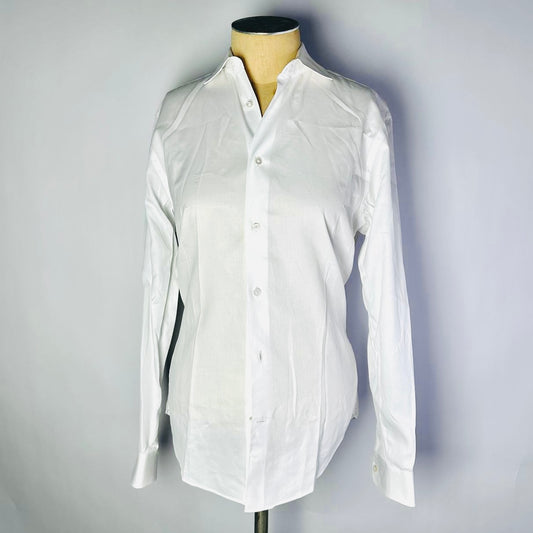 Louis Vuitton LV White Classic Button Up Long Sleeve Collared Shirt