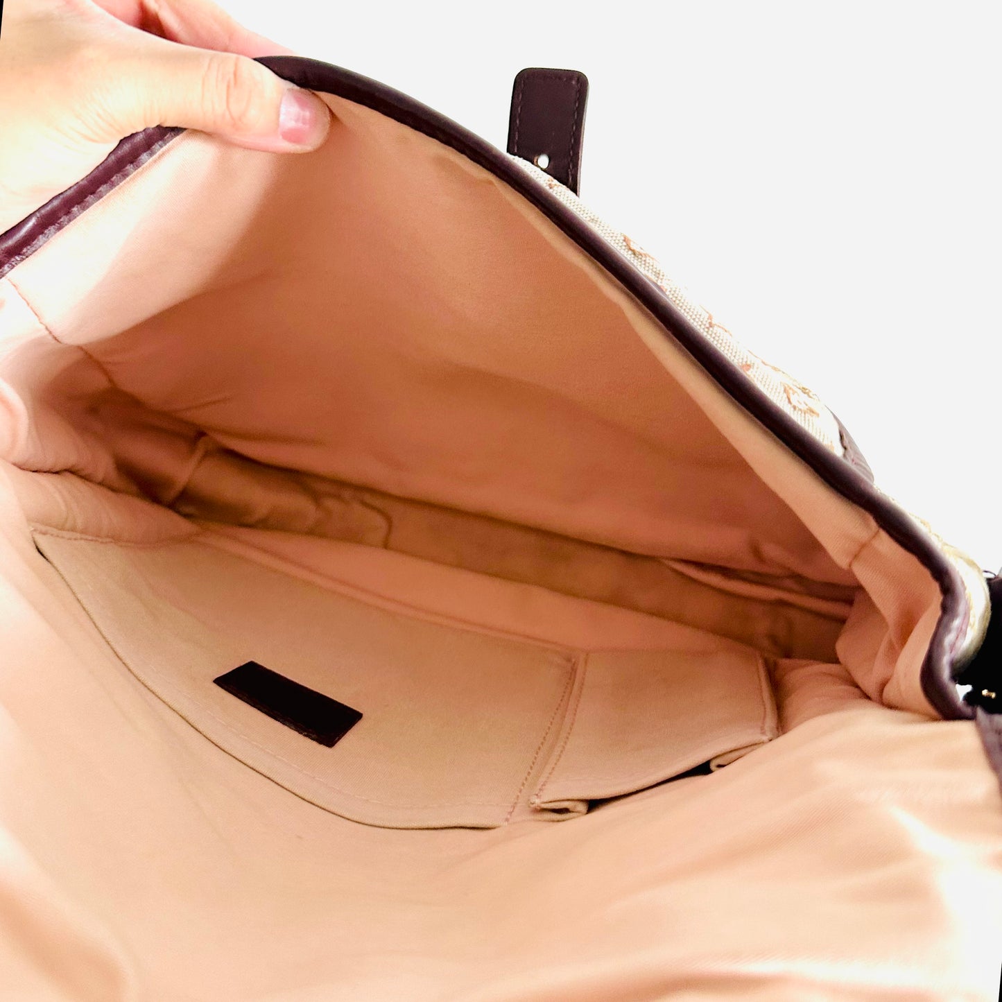 Louis Vuitton LV Beige Mini Lin Marjorie Monogram Logo GHW Flap Shoulder Sling Bag