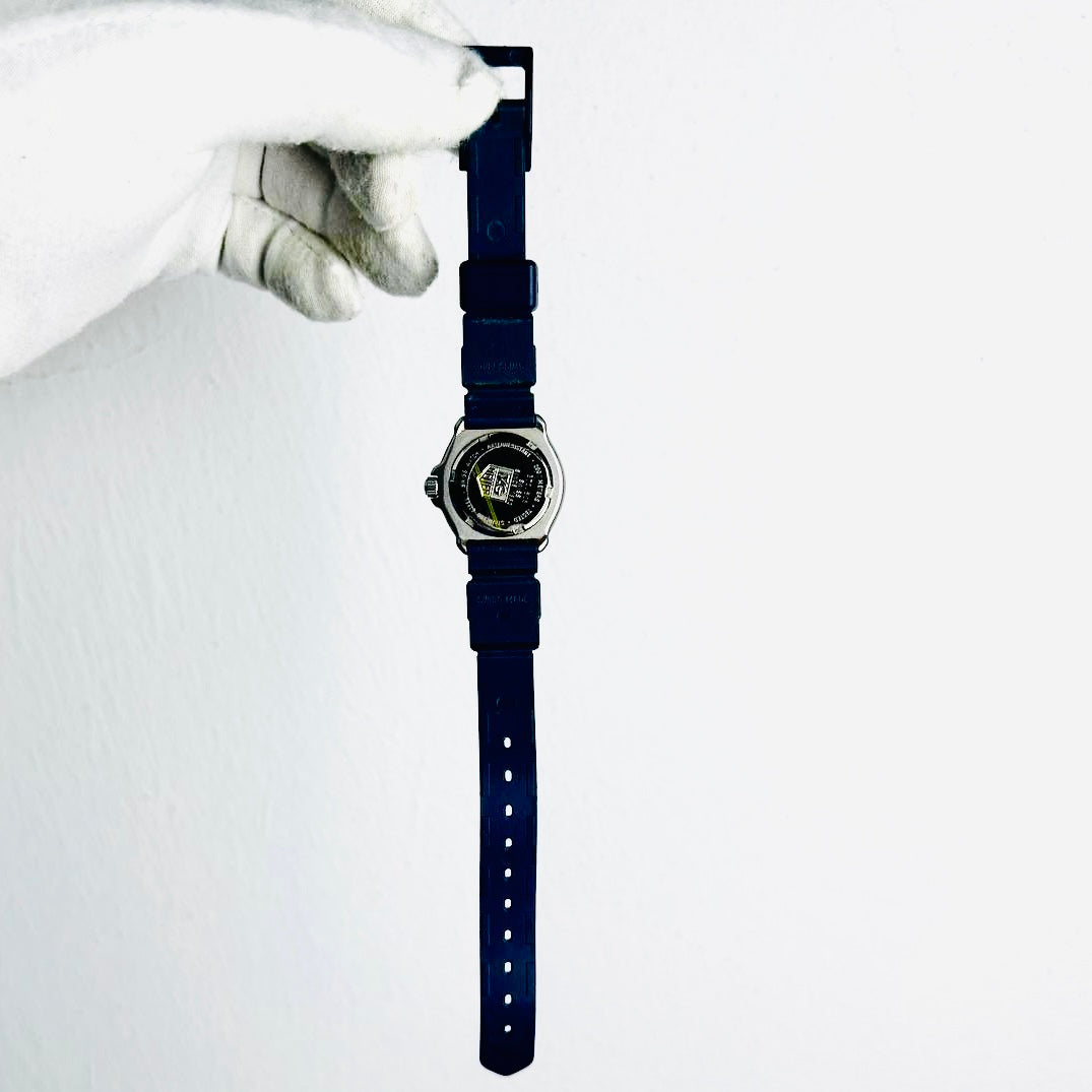 Tag Heuer F1 Formula 1 Navy Blue Stainless Steel Rubber Strap Quartz 28MM Watch