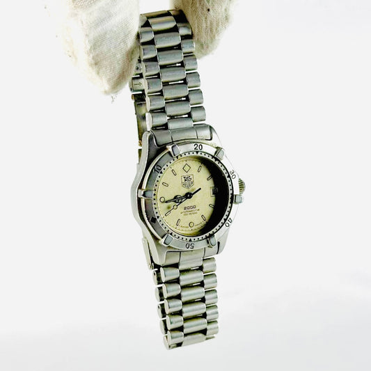 Tag Heuer Professional 962.213 White Dial Stainless Steel Quartz 36MM Watch