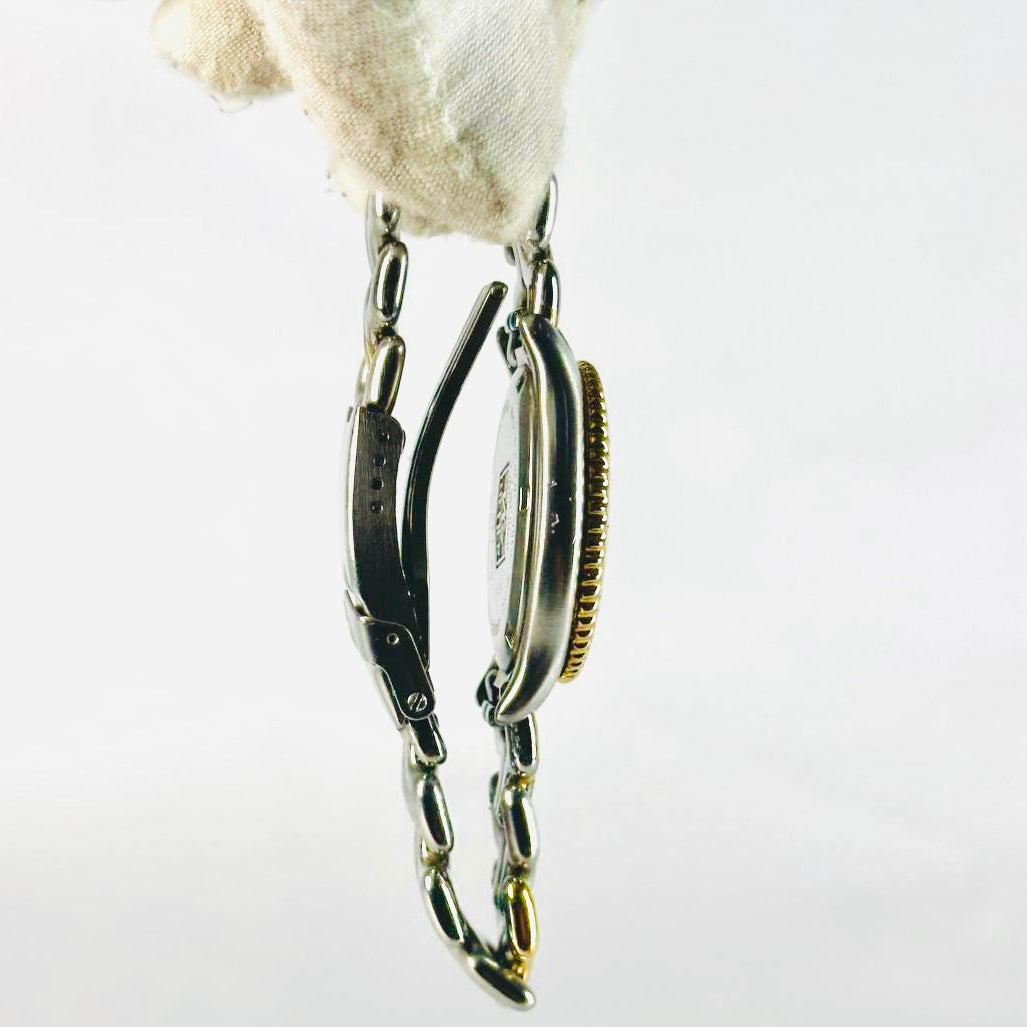 Tag Heuer Professional WG1221-K0 White Dial Stainless Steel Two Tone Gold Quartz 33MM Watch