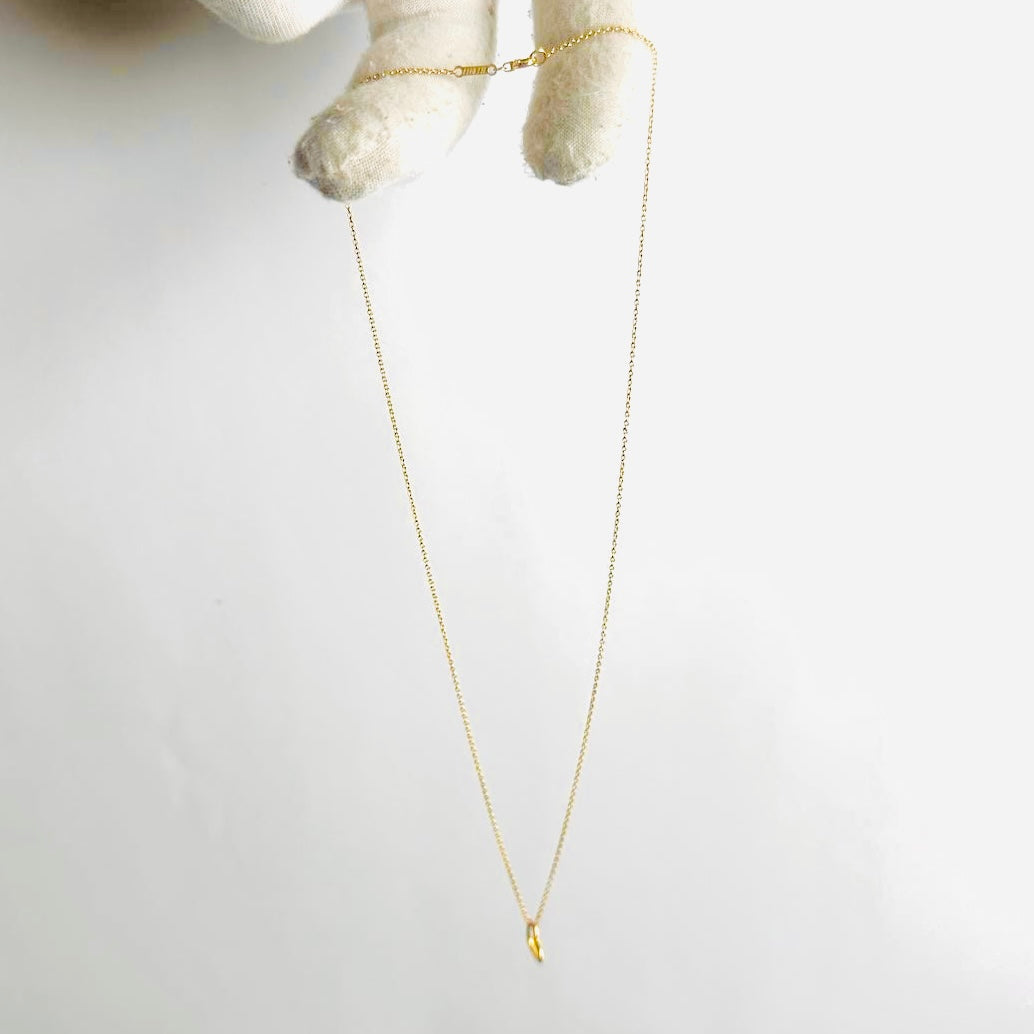 Tiffany & Co T&C Elsa Peretti Open Heart 18K Yellow Gold 11MM Pendant Necklace