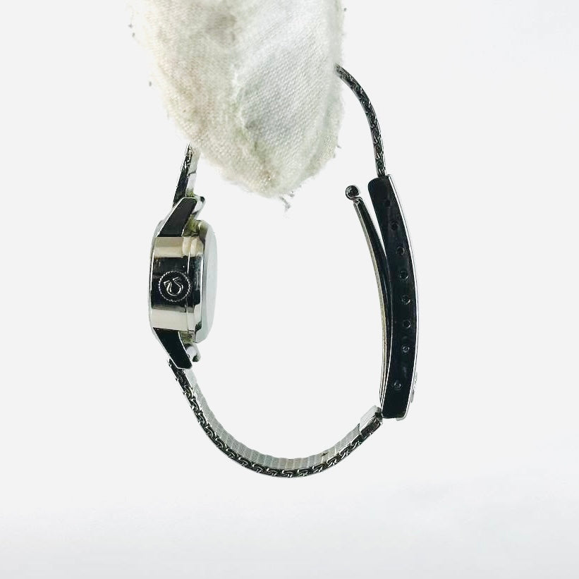 Omega Ladymatic White Round Dial Stainless Steel Automatic 17MM Vintage Watch