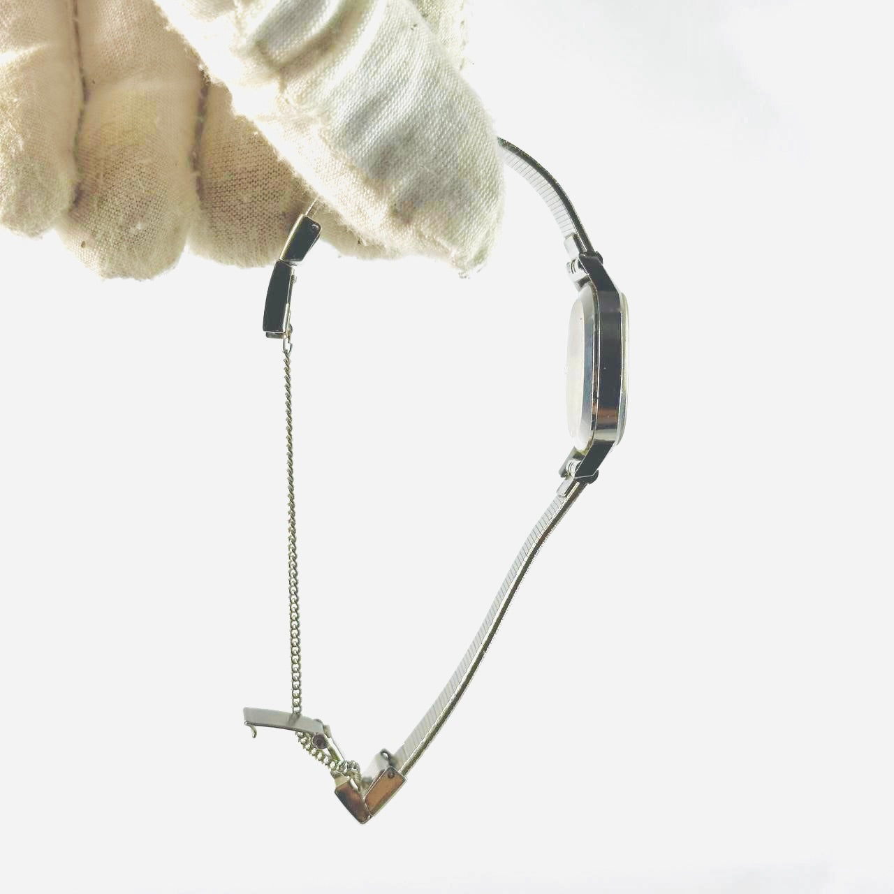 Omega De Ville Oval Dial Stainless Steel 21MM Mechanical Vintage Watch