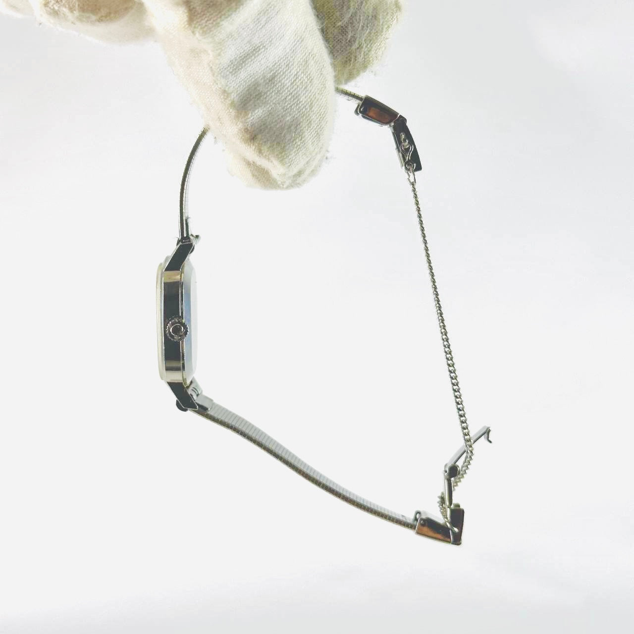 Omega De Ville Oval Dial Stainless Steel 21MM Mechanical Vintage Watch