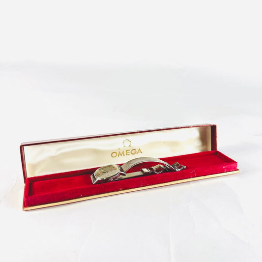 Omega De Ville Oval Dial Stainless Steel 21MM Mechanical Vintage Watch