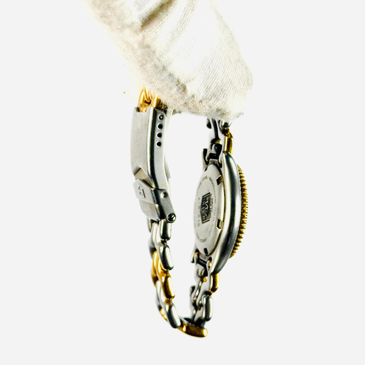 Tag Heuer Professional Black Dial Two Tone Stainless Steel Quartz 28MM Watch