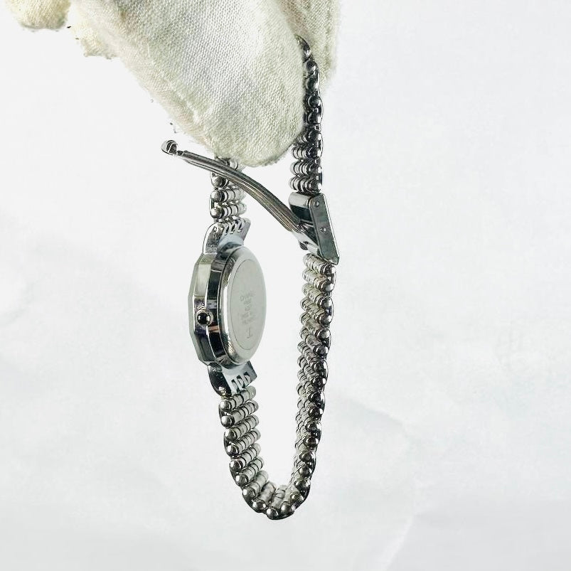 Chanel Paris Acier Black Dial Stainless Steel 25mm Quartz Watch