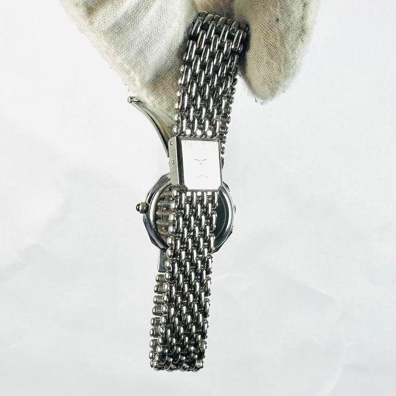 Chanel Paris Acier Black Dial Stainless Steel 25mm Quartz Watch