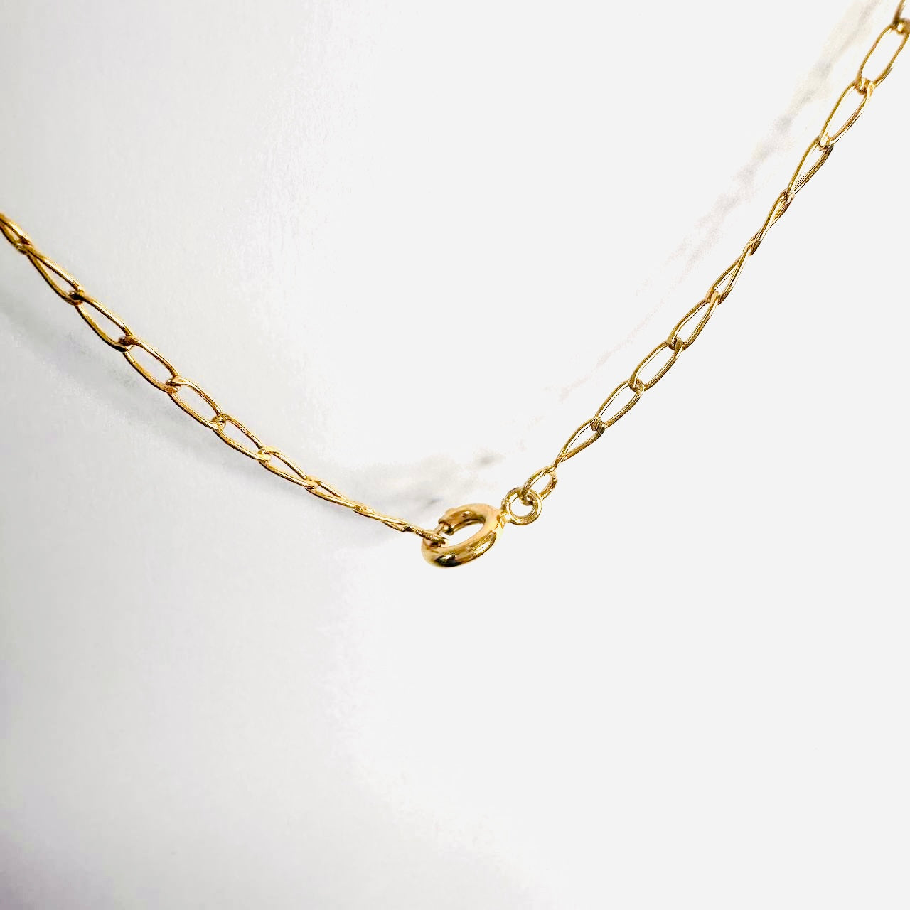 Celine Triomphe Gold Monogram Logo Rhinestone Crystals Vintage Classic Pendant Necklace
