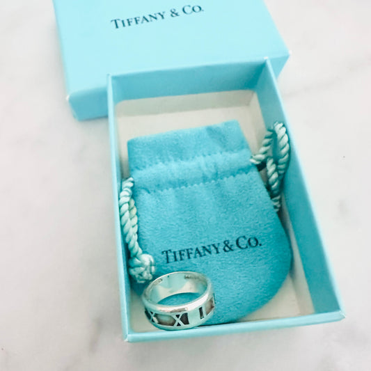 Tiffany & Co T&C Atlas 925 Sterling Silver Ring