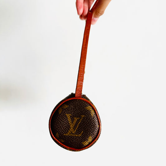 Louis Vuitton LV Monogram Logo GHW Small Papillon Roller Pochette Accessories Accessoires Shoulder Bag
