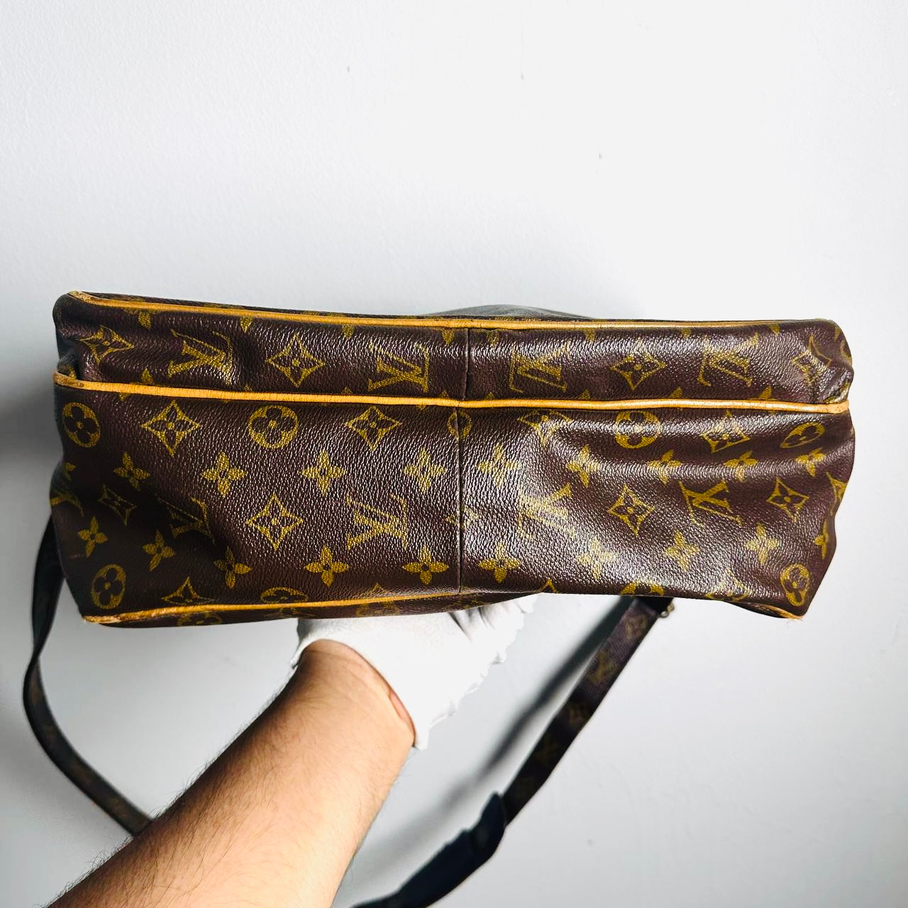 Louis Vuitton LV Nile Reporter Monogram Logo GHW Camera Messenger Shoulder Sling Bag