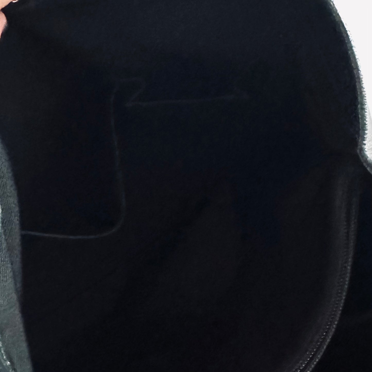 Salvatore Ferragamo Vara Black Leather Monogram Logo Bow Tote Bag