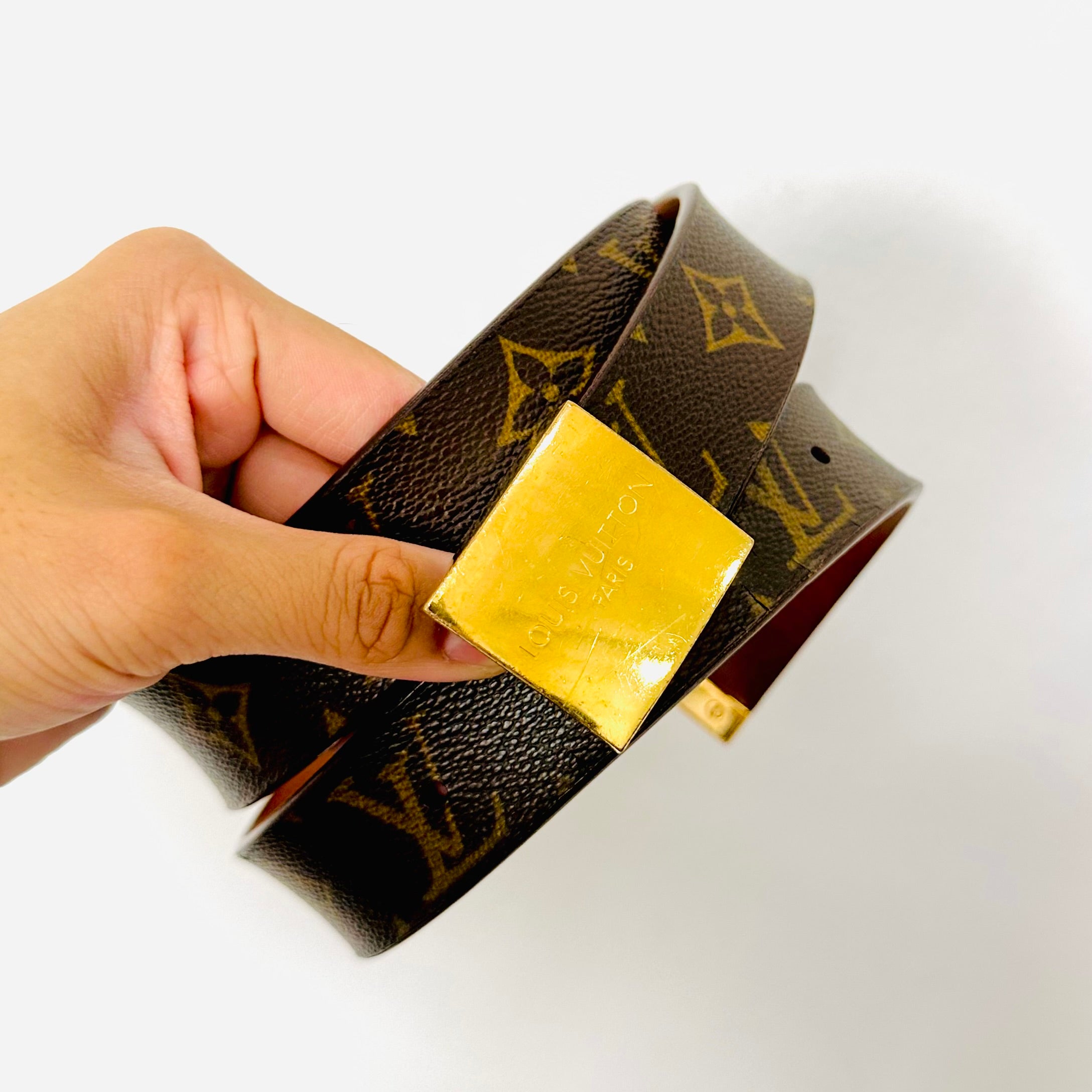 Louis vuitton wallet belt best sale