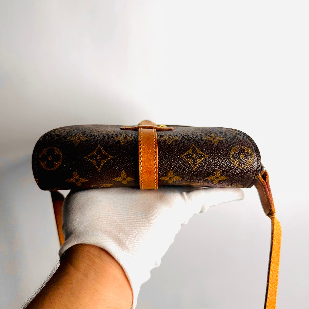 Louis Vuitton LV Monogram Logo Shanti Chantilly PM Shoulder Sling Vintage Flap Bag