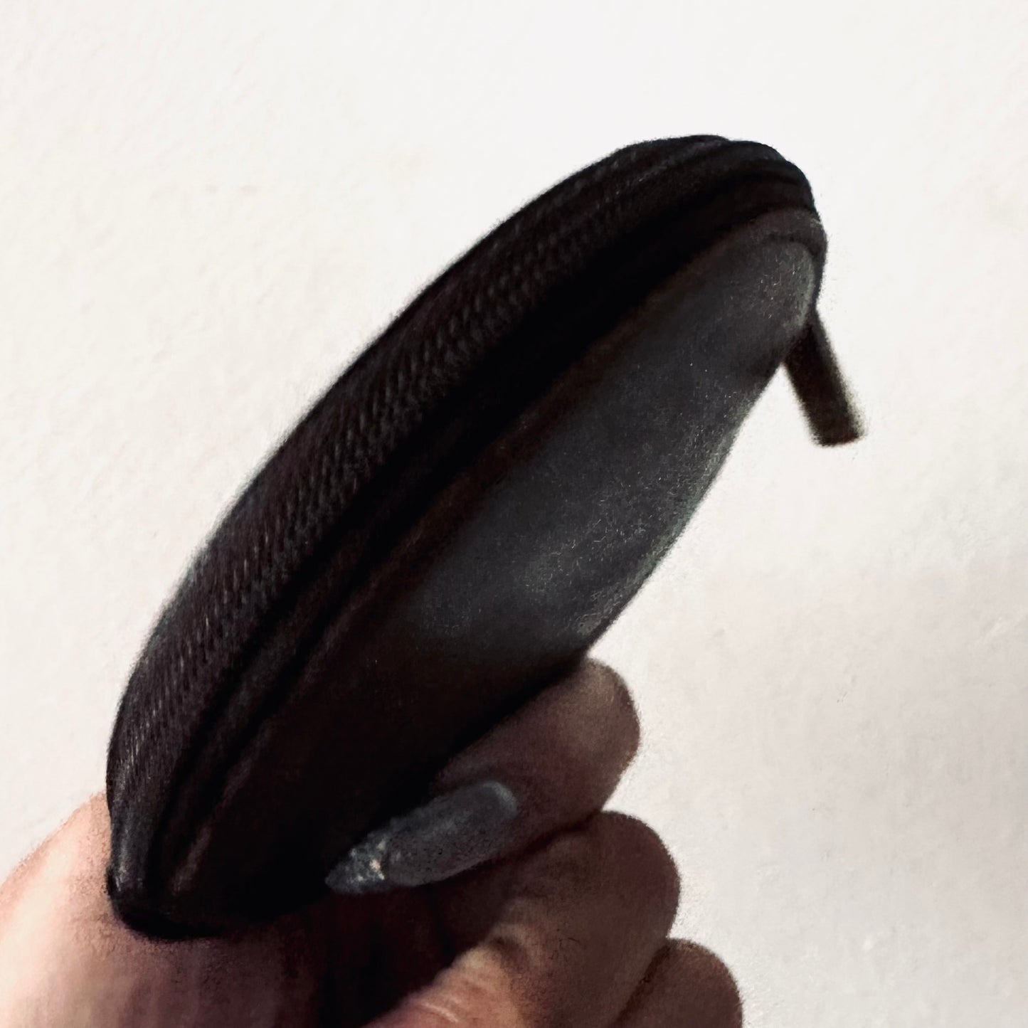 Loewe Brown GHW Smooth Leather Round Coin Purse