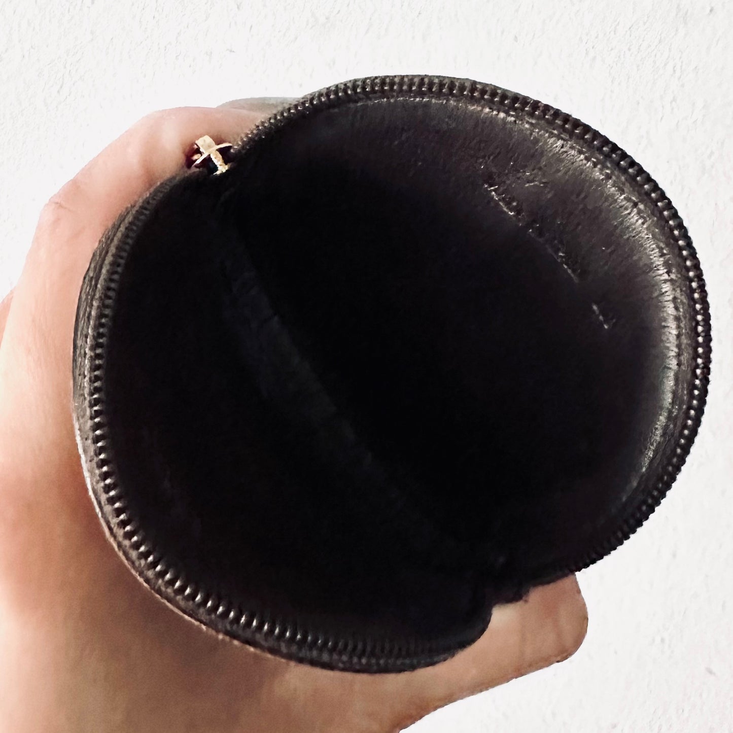 Loewe Brown GHW Smooth Leather Round Coin Purse