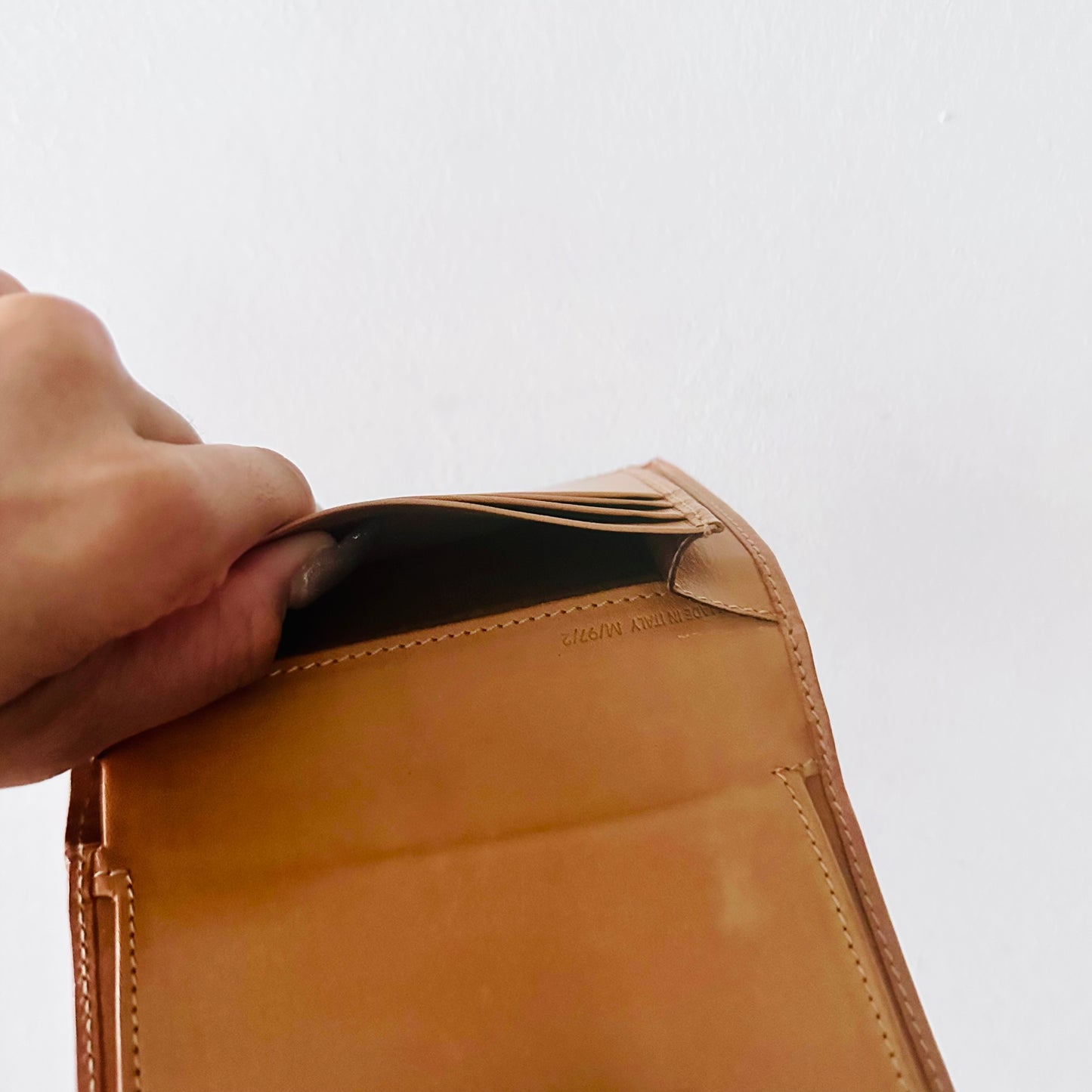 Celine Triomphe Macadam Monogram Logo GHW Flap Compact Bifold Wallet